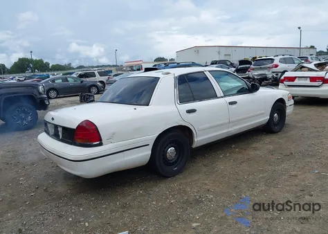 1999 Ford Crown Victoria Police Interceptor from USA, damaged, VIN 2FAFP71WOXX186626